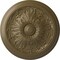Ekena Millwork Vienna Ceiling Medallion (Fits Canopies up to 3 1/4"), 16 7/8"OD x 5/8"P, Mississippi Mud CM17VIMMF - alternate 1